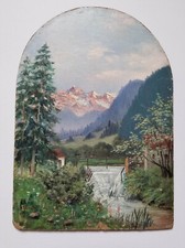 Gemälde: Landschaft mit