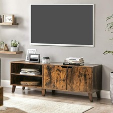TV Schrank TV Lowboard Fernsehtisch mit 2 Türen TV-Regal Fernsehschrank 60 Zoll