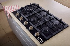 Kaiser AvantPro Gaskochfeld 90cm autark 3,8kw WOK Gasherd 5 Flammen Er-Propangas