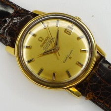 Omega Constellation 18ct Gold Automatic Herren Chronometer aus den 1960er Jahren