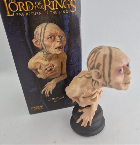 Herr der ringe smeagol - ringe, büste