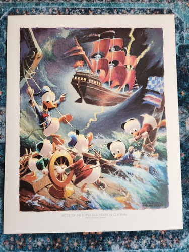 Carl barks afoul the flying - barks,