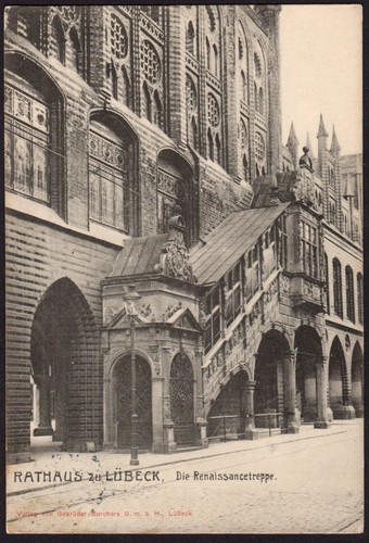 Ansichtskarte rathaus - ansichtskarte,