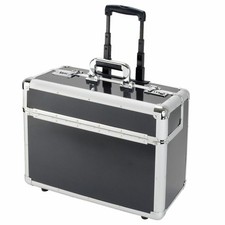 Alumaxx Aluminium Trolley Pilotenkoffer Carbon Look (45129)