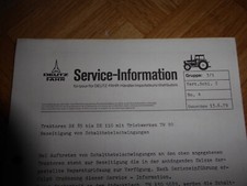 Service information deutz fahr - service-information, deutz-fahr