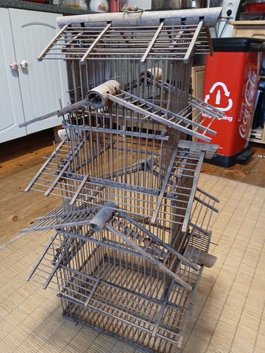 Antiker vogelkäfig - antiker,