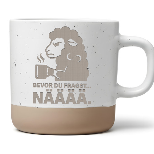 Schaf tasse bevor fragst - schaf,