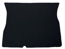 Schwarz Gestepptes Kunstleder