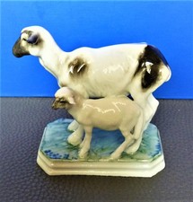Porzellan figur ziegen von ens - porzellan,