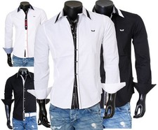 Carisma Herren Hemd Kontrast
