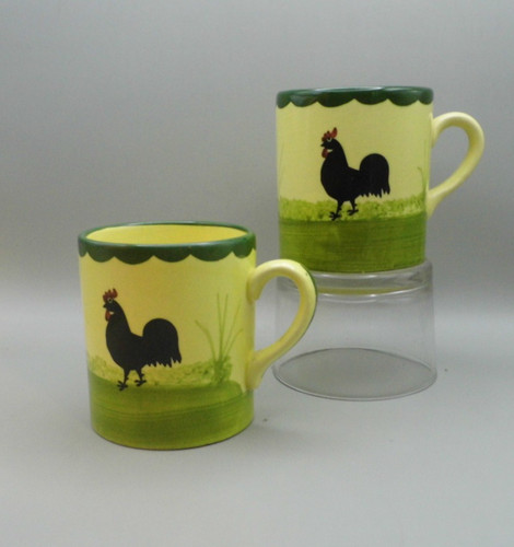 Keramik becher serie hahn - hahn, &