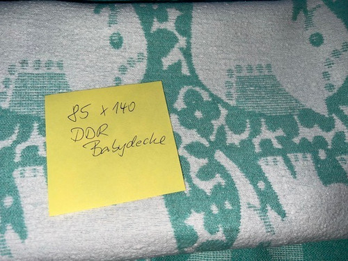 Ddr babydecke 85x140 elefanten - ddr,
