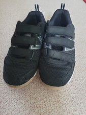 Hallenschuhe, schwarz, Größe