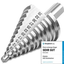 HSS Stufenbohrer Ø 5-35mm Schälbohrer Konusbohrer Kegelbohrer von Pinava®
