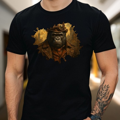 Herren shirt gorilla - t-shirt,