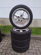 4x Winterkompletträder Porsche 993 auf Original 17 Zoll Porsche Alufelgen