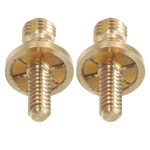 Billiard cue brass screws - brass,