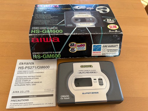 Aiwa gm600 walkman - aiwa,