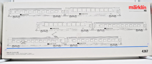 Märklin 4367 wagen set - 4367, h0