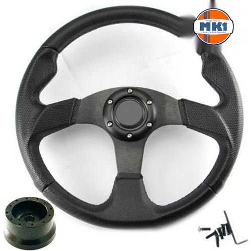 Black motorsport lenkrad - black,