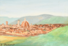 Ansicht Florenz | Gemälde von