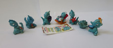 Ü Ei 1993 1997 - Dapsi Drolly Dinos - 7 Figuren mit BPZ