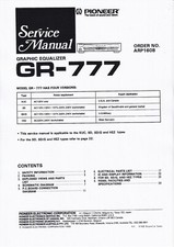 Service manual für pioneer - für,
