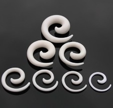 7er SET Dehnungsspirale Expander 2-8 mm  HTAQ1080-X-WH