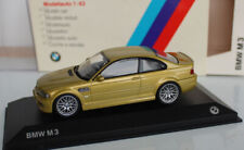 Minichamps 1:43  BMW M3 COUPE E46  PHÖNIX GELB  CSL FELGEN  INNEN SCHWARZ M3 BOX
