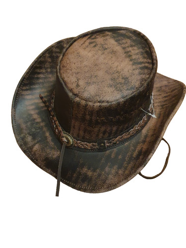 Leder hut outback cowboy - hut,