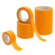 10x Goldband Krepp 50 m Rolle Kreppband Klebeband Malerband Abdeckband