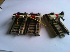 Spur HO...MÄRKLIN..M-Gleis...x 3 Prellbock m. gleis 8 1 x schlussleuchte)...