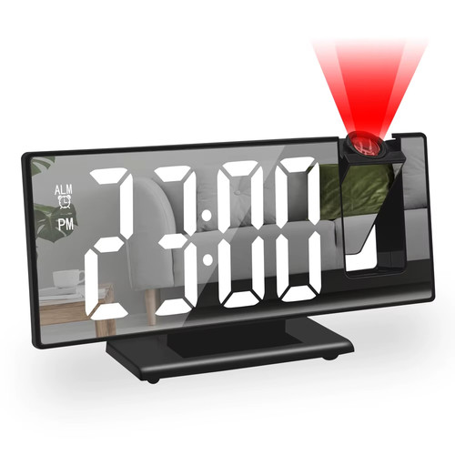 Digitaler 180 usb wecker - 180°, mit