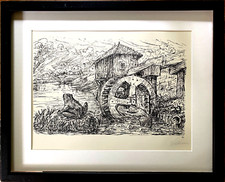 ALFRED KUBIN  Der Mühlteich