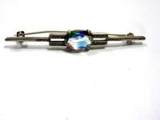 Silberfb brosche mit - silberfb.,