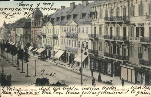 Marienbad tschechien boehmen - tschechien,