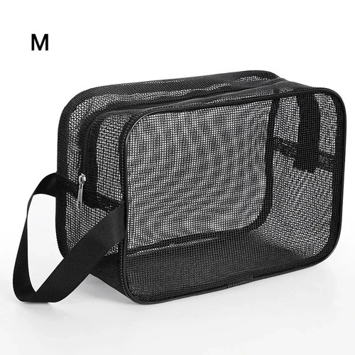 Mesh wasch strandtasche - mesh,