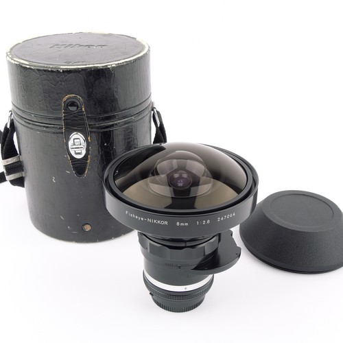 Nikon fisheye nikkkor 8mm - fisheye-nikkkor, 2.8/8mm