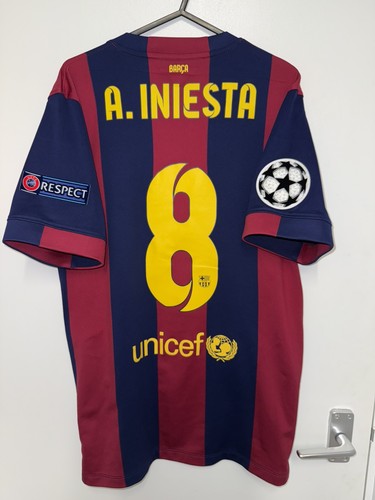 Iniesta barcelona 2014 15 - 8, 2014/15