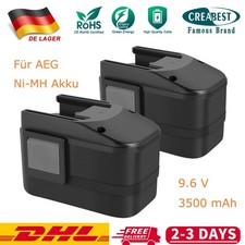 3500mAh Akku Für AEG 9.6V Ni-MH B9.6 BX9.6 BXS9.6 MX9.6 4932353638 4932366429