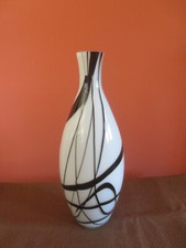 Neu! Große Vase, tschechisches Glas, Verschmelzungen, H 40cm