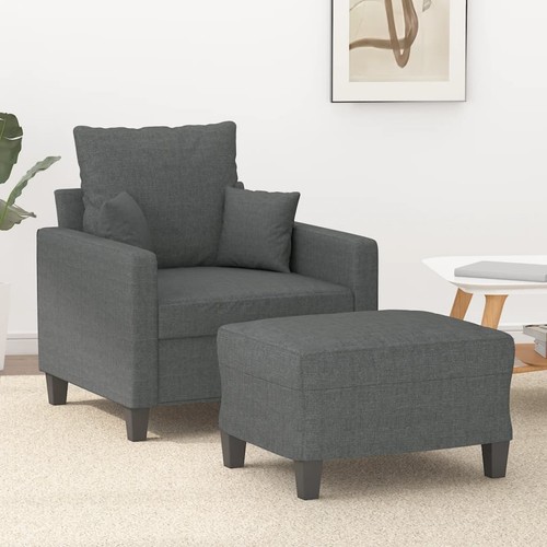 Sessel mit hocker - sessel,