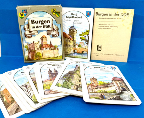 Burgen der ddr quartett - burgen,
