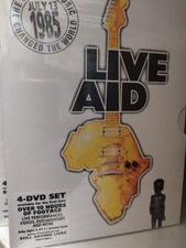 Live Aid 4 DVD Set U2 Tina