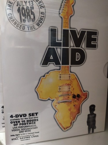 Live aid dvd set ozzy - aid,