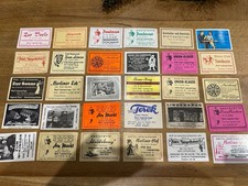 Biete hier 30 Streichholz Etiketten aus Bad Lippspringe