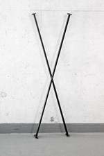 Richard Lampert 1 x Mittelkreuz Strebe schwarz für Egon Eiermann Tischgestell