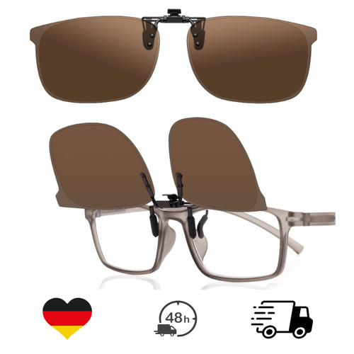 Polarisierte clip sonnenbrille - clip,