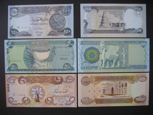 Iraq 250 500 1000 dinars - 250,