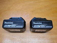 2 Makita Akku 18v  4,0 + 5,0 defekt